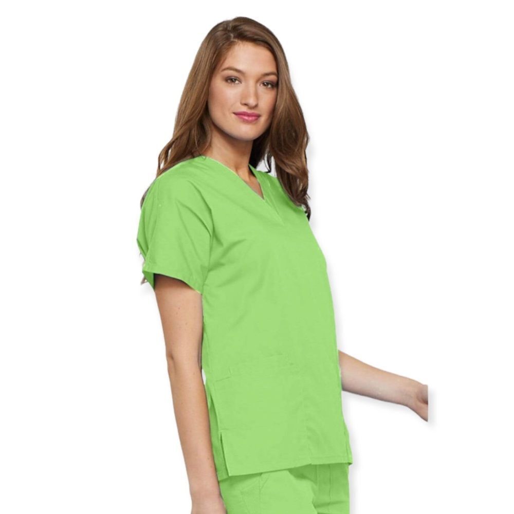 🔃Cherokee Green Scrub Top